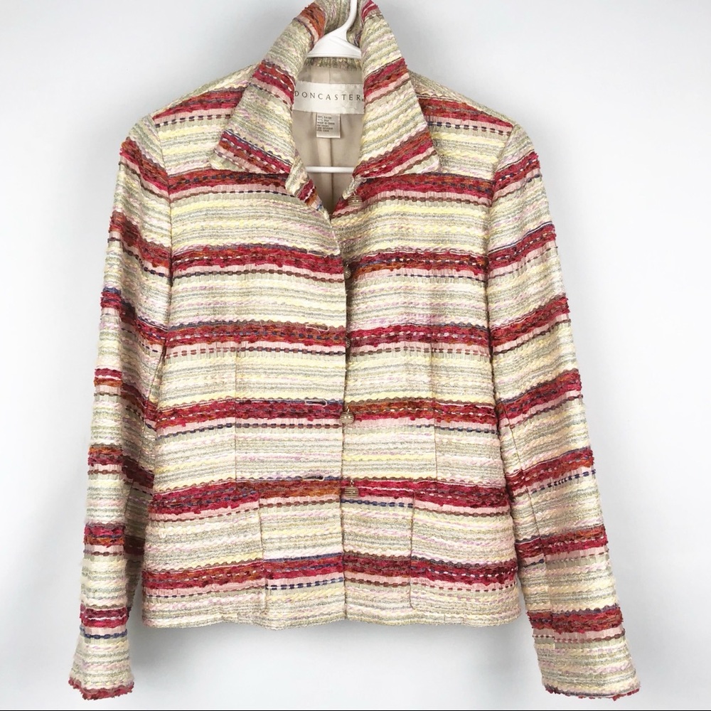 Don Caster | Womens Tweed Blazeer